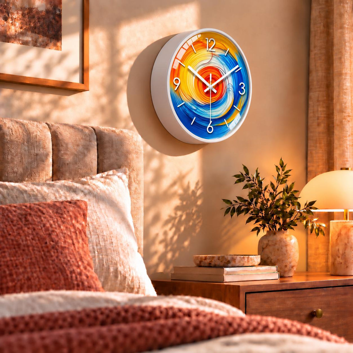 Horloge Murale Moderne Plastique Acrylique | Fusion