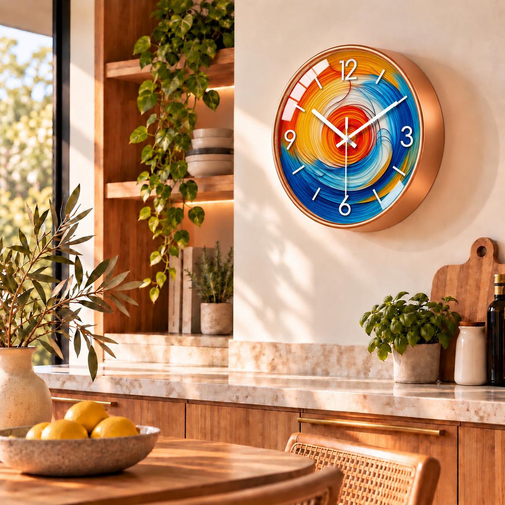 Horloge Murale Moderne Plastique Acrylique | Fusion
