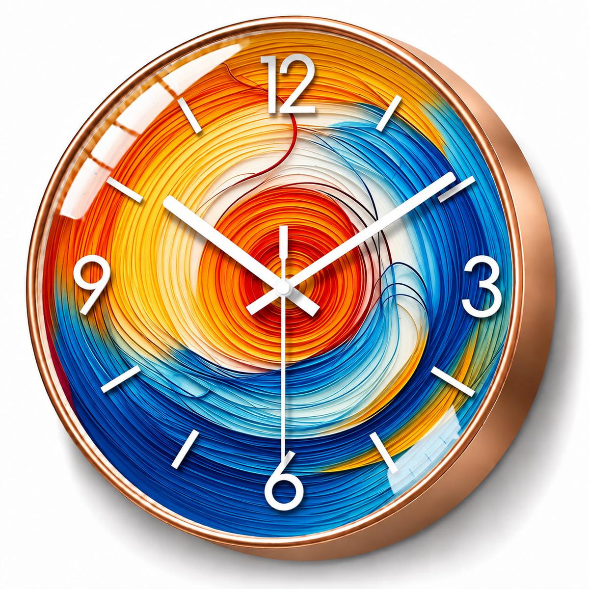 Horloge Murale Moderne Plastique Acrylique | Fusion