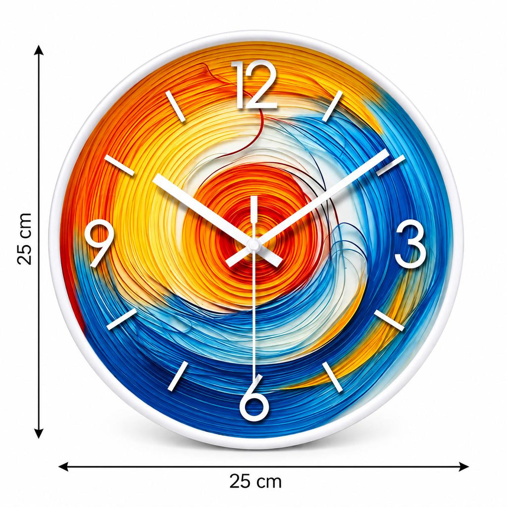 Horloge Murale Moderne Plastique Acrylique | Fusion
