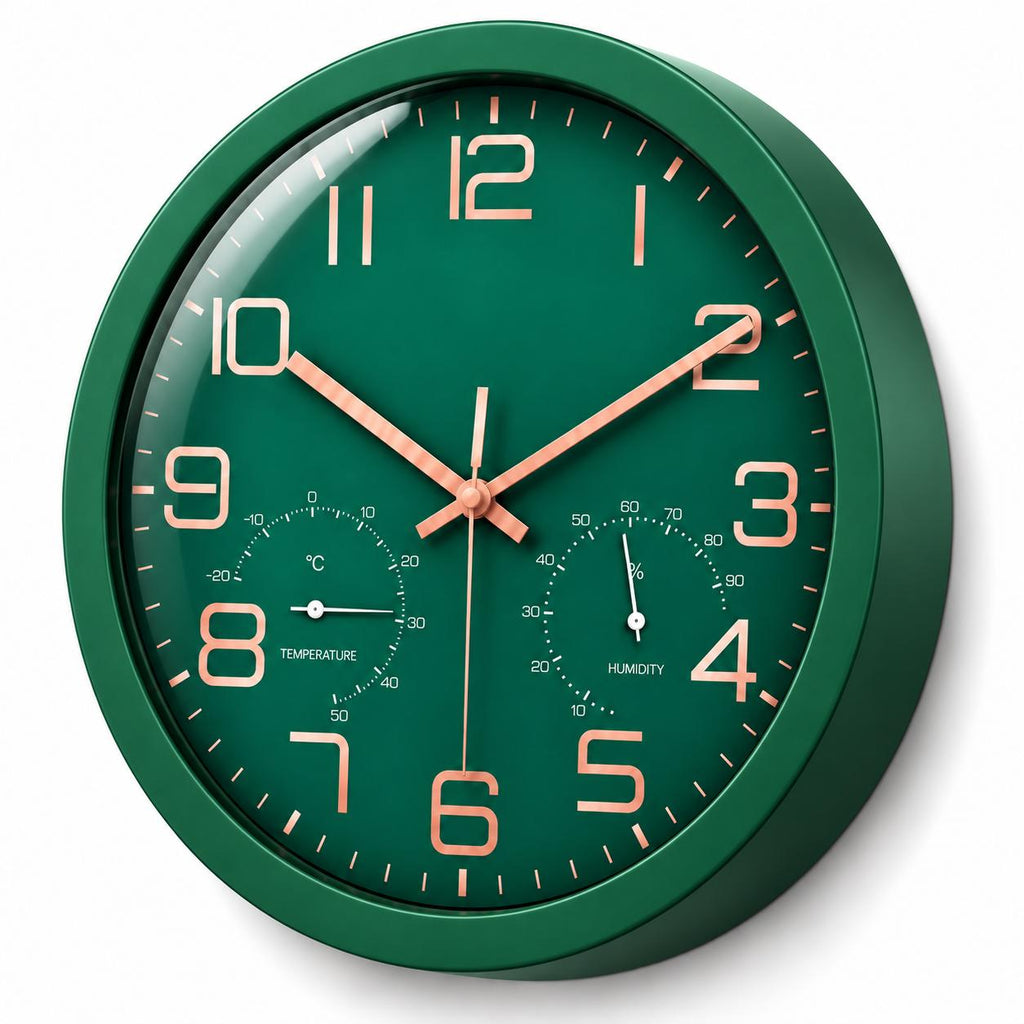 Horloge Murale Moderne Plastique Acrylique | Green Chrono