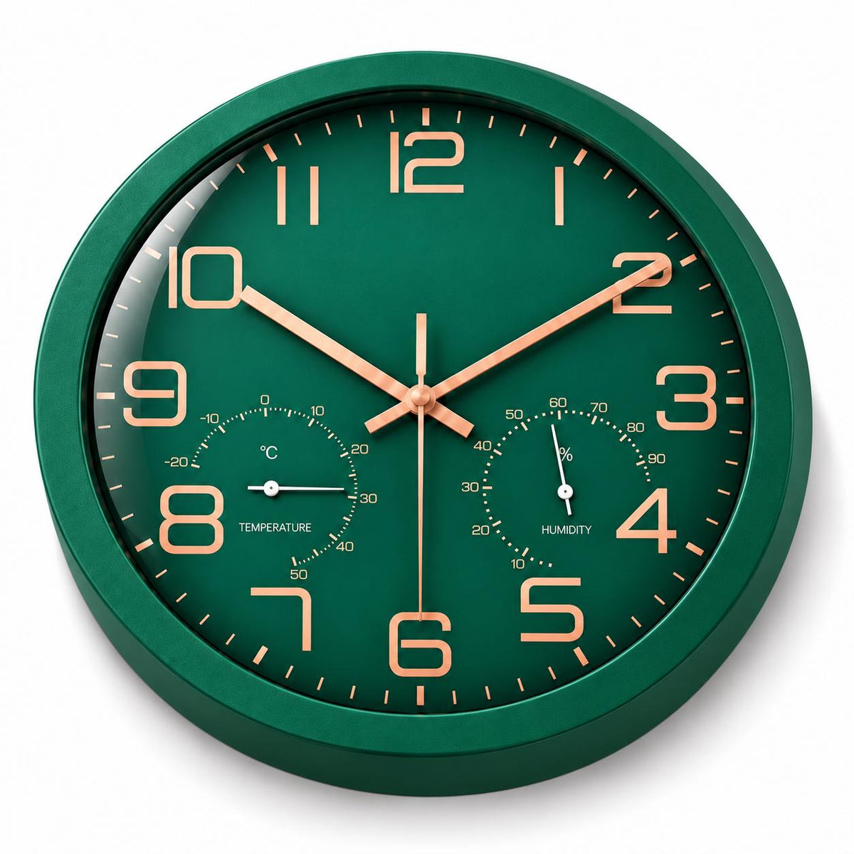 Horloge Murale Moderne Plastique Acrylique | Green Chrono