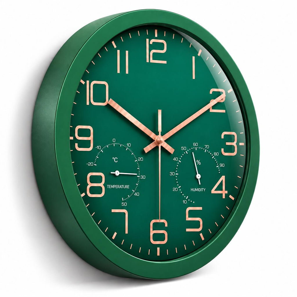 Horloge Murale Moderne Plastique Acrylique | Green Chrono