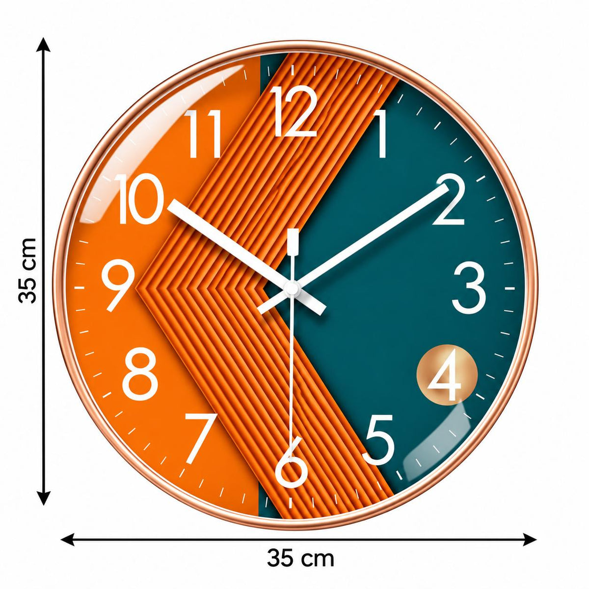 Horloge Murale Moderne Plastique Acrylique | Karma