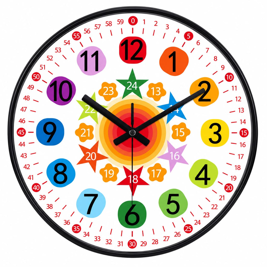 Horloge Murale Moderne Plastique Acrylique | Ludik