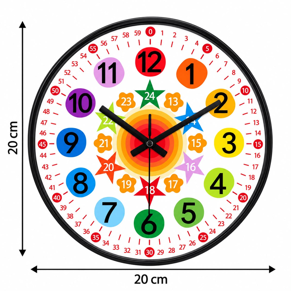 Horloge Murale Moderne Plastique Acrylique | Ludik