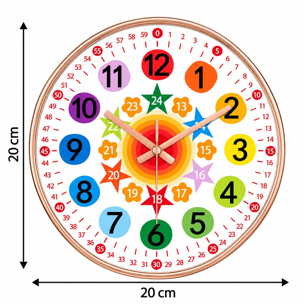 Horloge Murale Moderne Plastique Acrylique | Ludik