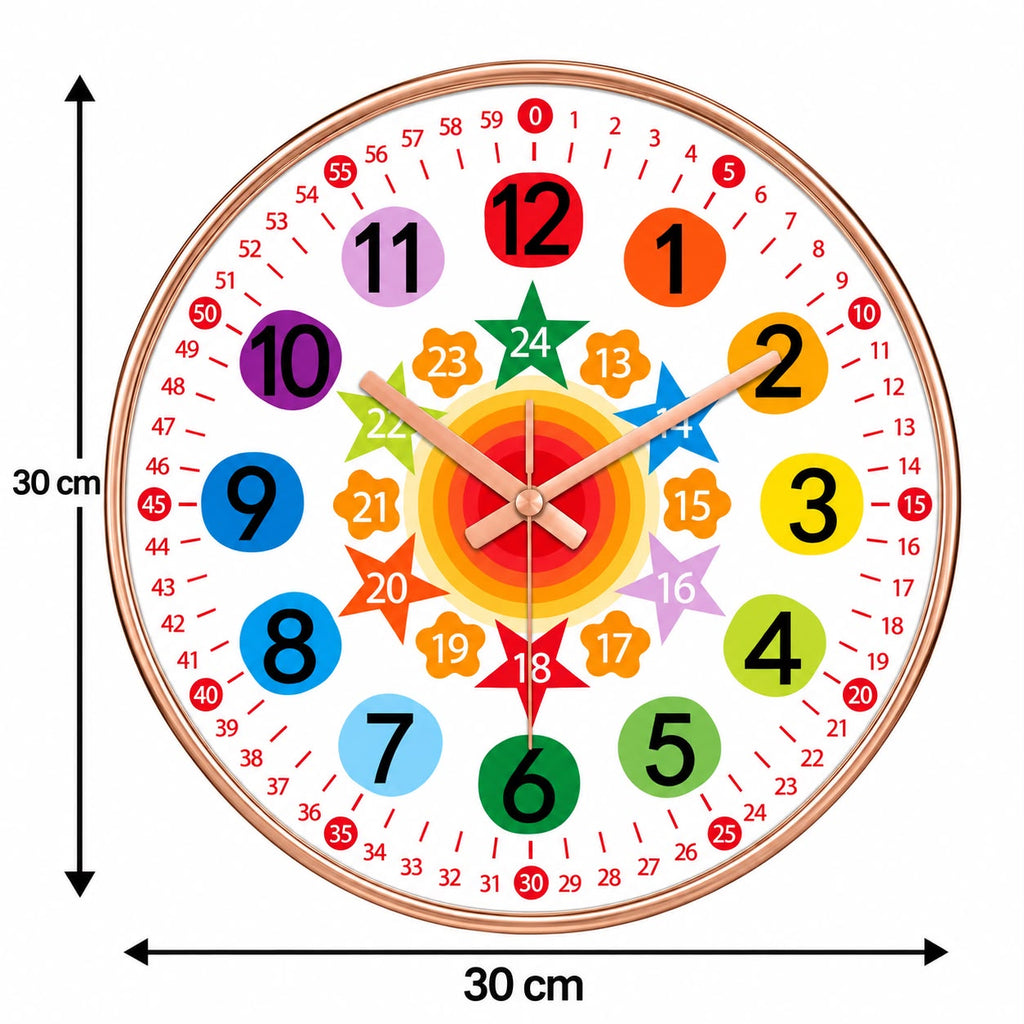 Horloge Murale Moderne Plastique Acrylique | Ludik