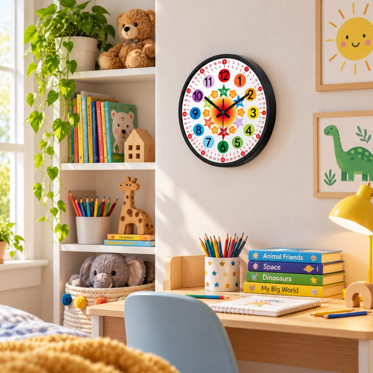 Horloge Murale Moderne Plastique Acrylique | Ludik