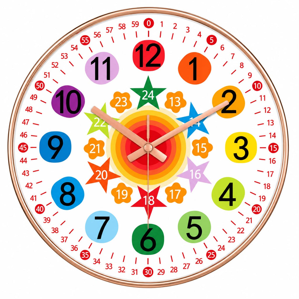 Horloge Murale Moderne Plastique Acrylique | Ludik