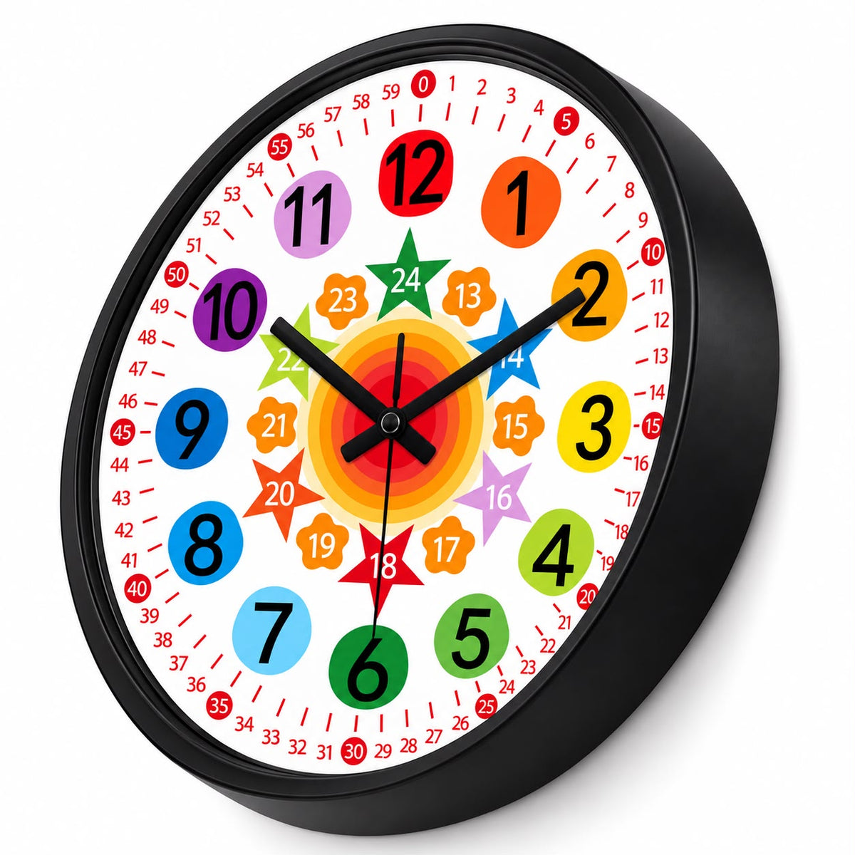 Horloge Murale Moderne Plastique Acrylique | Ludik