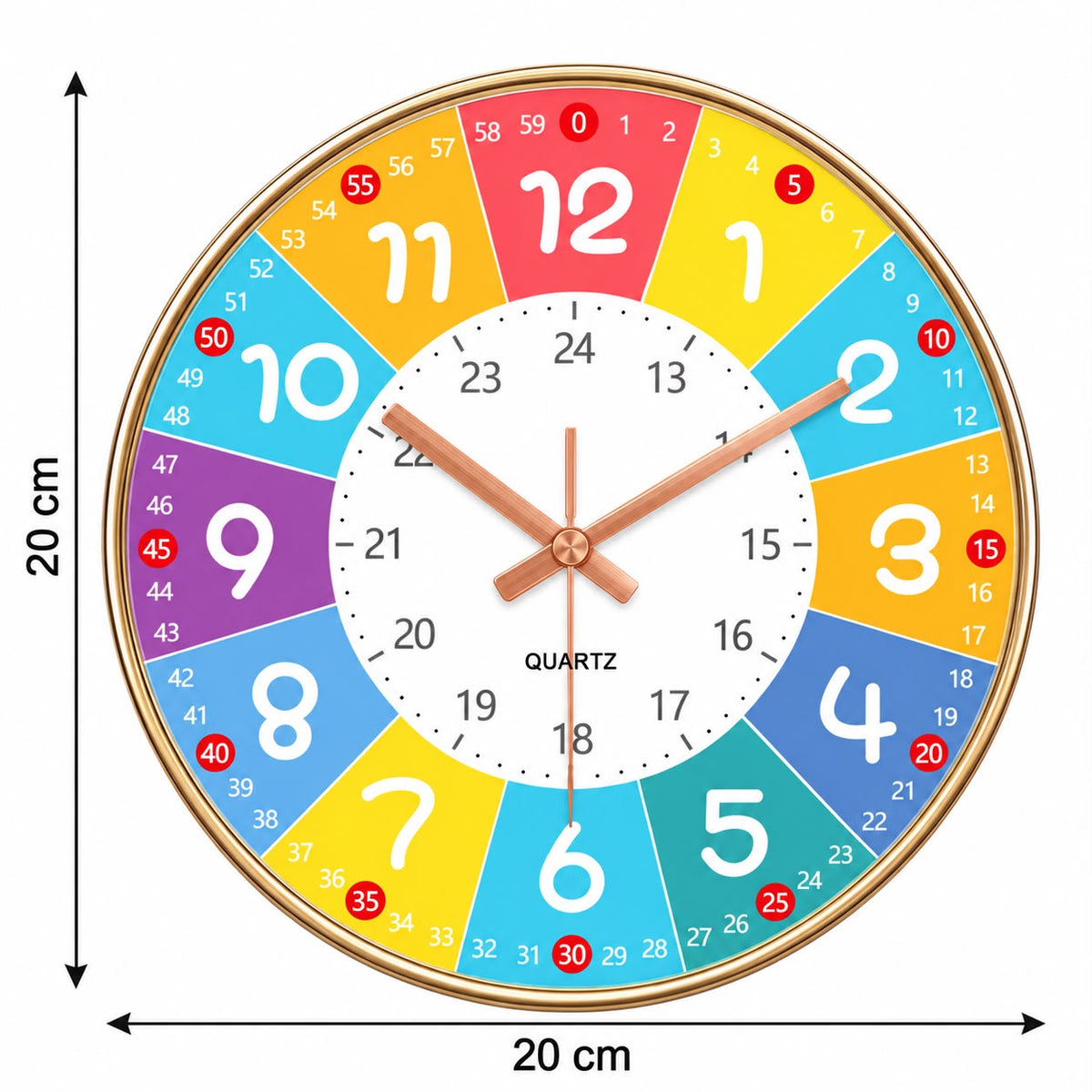 Horloge Murale Moderne Plastique Acrylique | Prisma