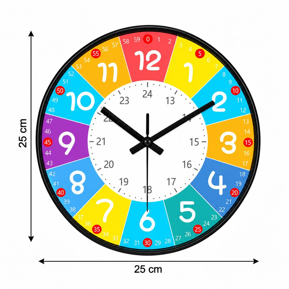 Horloge Murale Moderne Plastique Acrylique | Prisma
