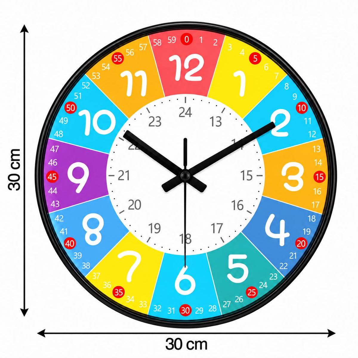 Horloge Murale Moderne Plastique Acrylique | Prisma