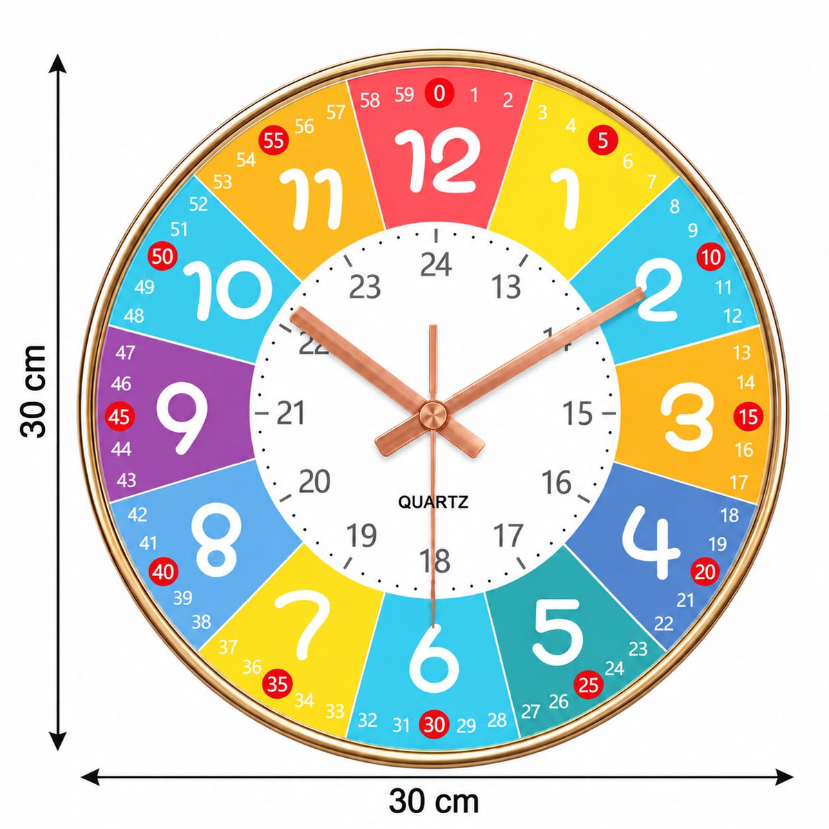 Horloge Murale Moderne Plastique Acrylique | Prisma