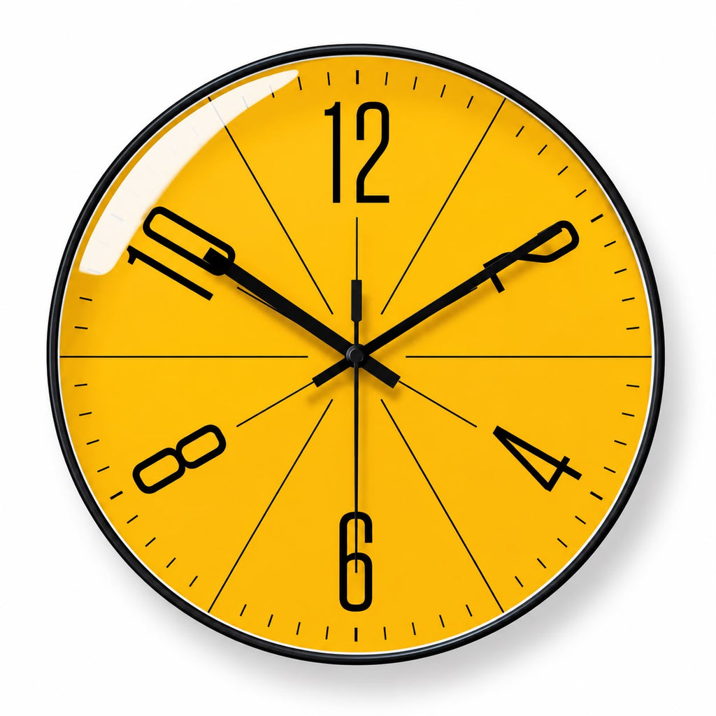 Horloge Murale Moderne Plastique Acrylique | Solaris