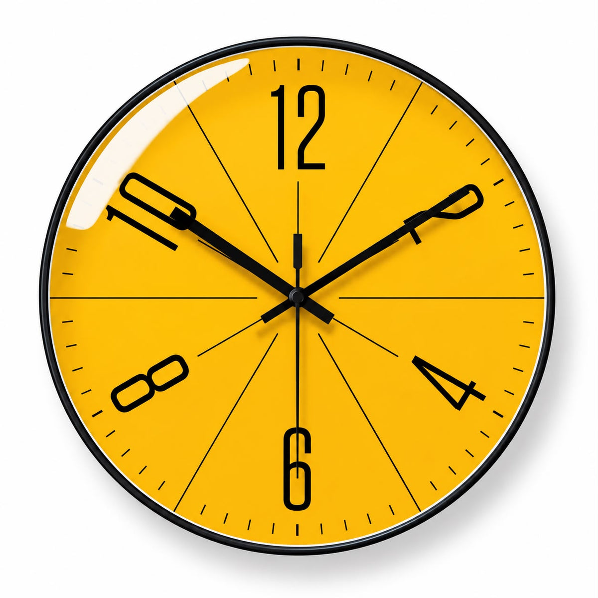 Horloge Murale Moderne Plastique Acrylique | Solaris