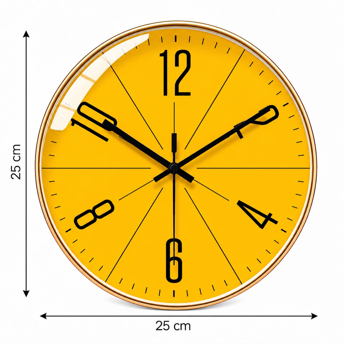 Horloge Murale Moderne Plastique Acrylique | Solaris