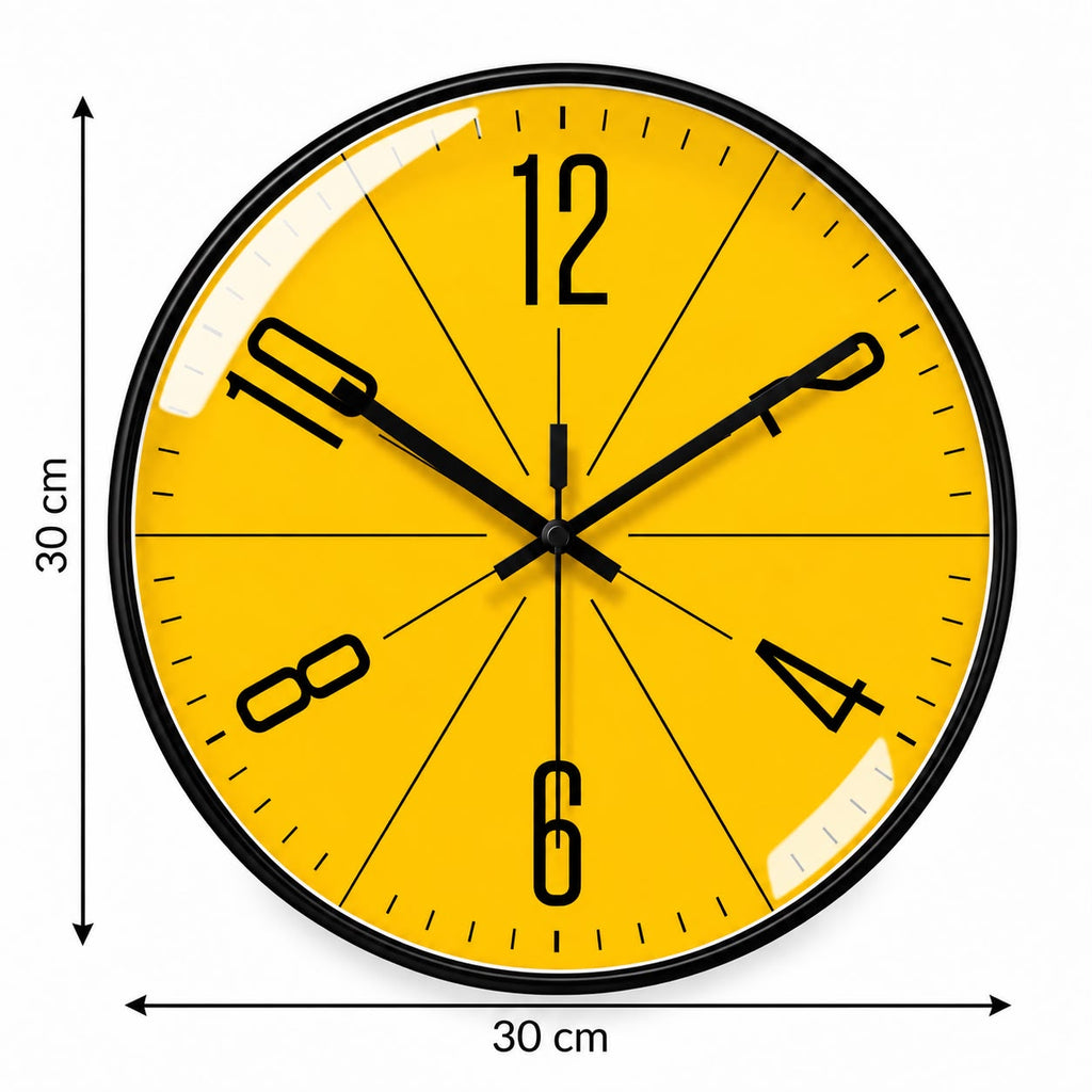 Horloge Murale Moderne Plastique Acrylique | Solaris
