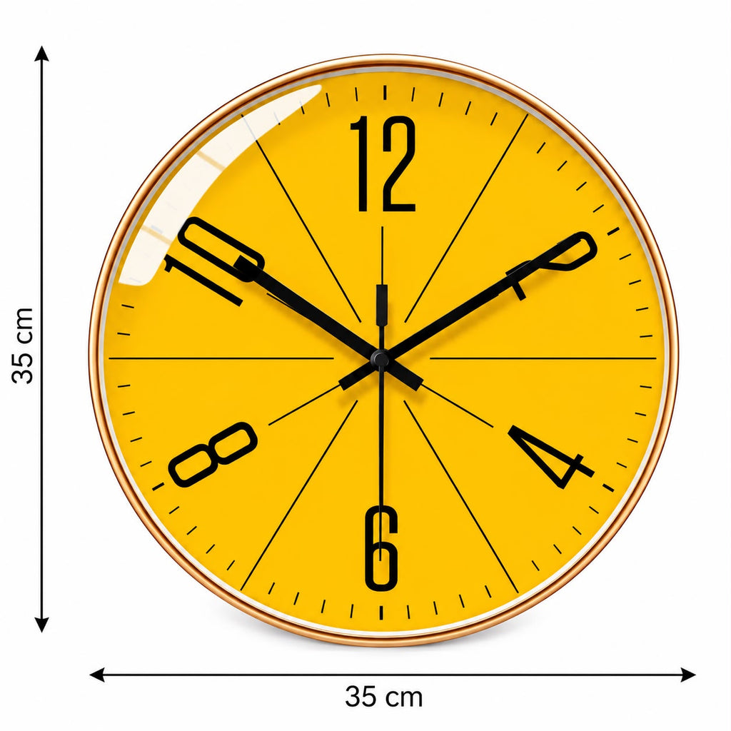 Horloge Murale Moderne Plastique Acrylique | Solaris
