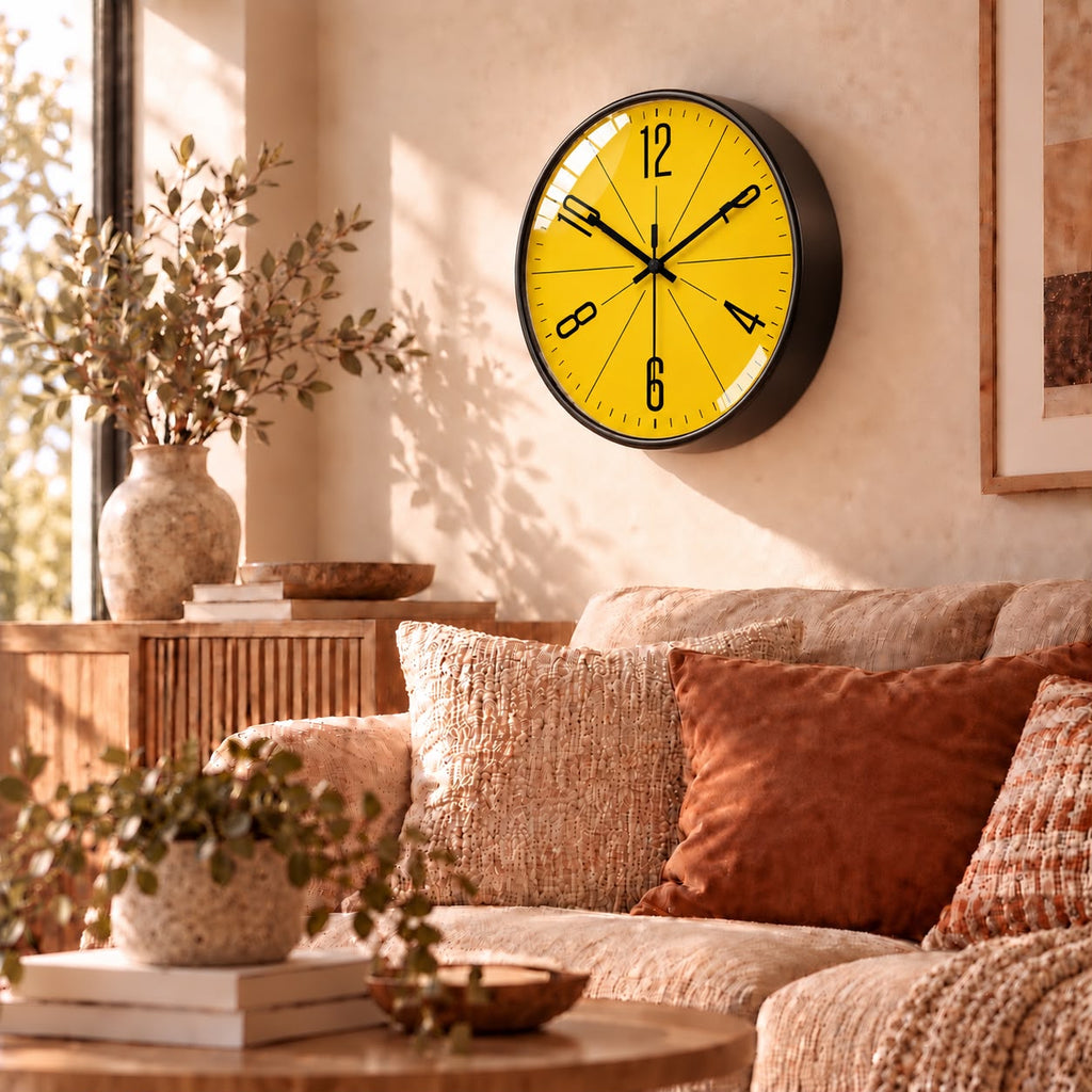 Horloge Murale Moderne Plastique Acrylique | Solaris