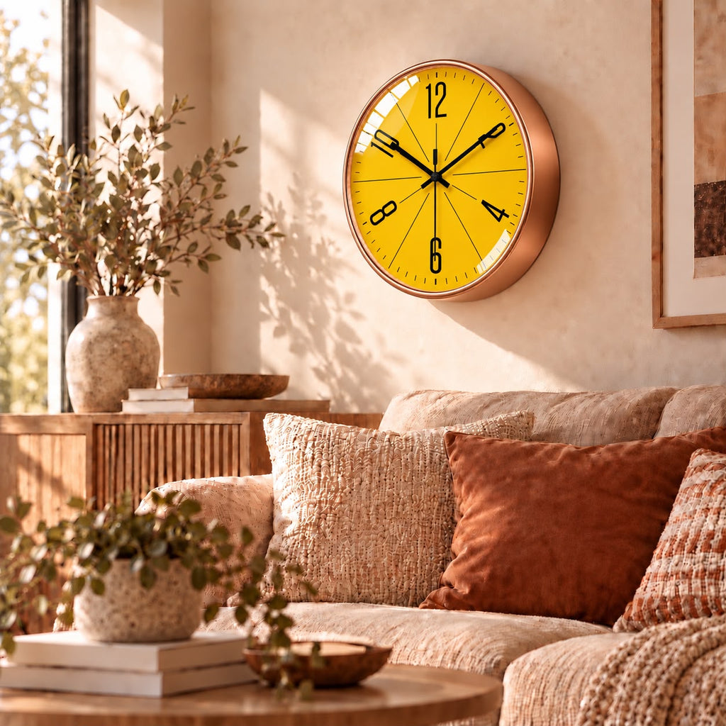 Horloge Murale Moderne Plastique Acrylique | Solaris