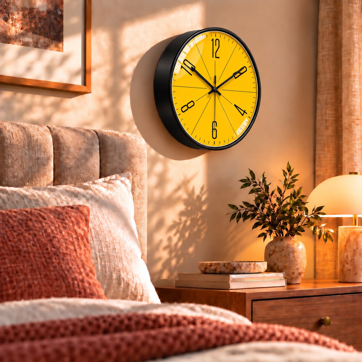 Horloge Murale Moderne Plastique Acrylique | Solaris