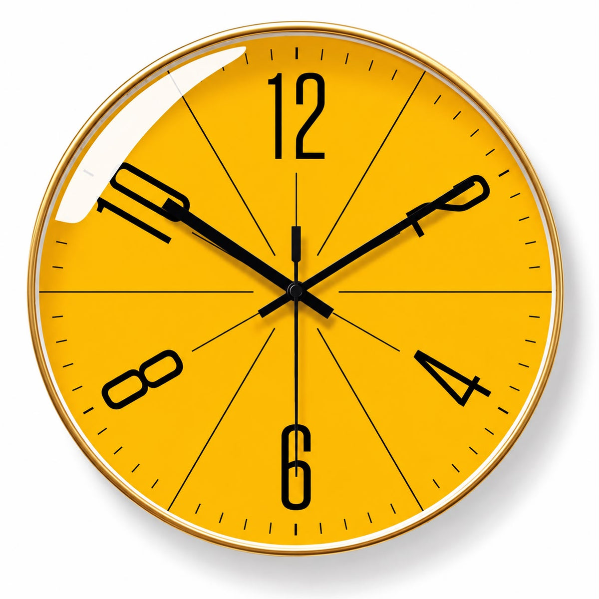Horloge Murale Moderne Plastique Acrylique | Solaris