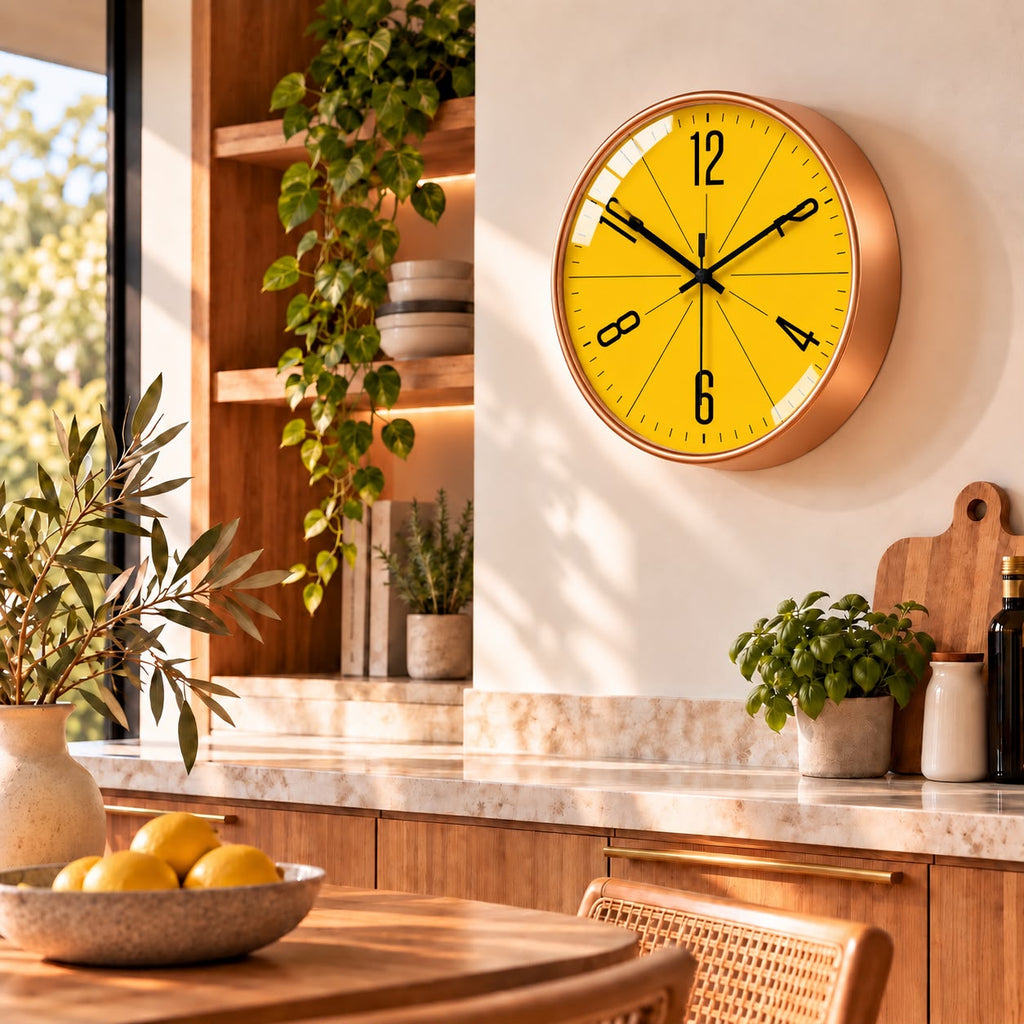 Horloge Murale Moderne Plastique Acrylique | Solaris