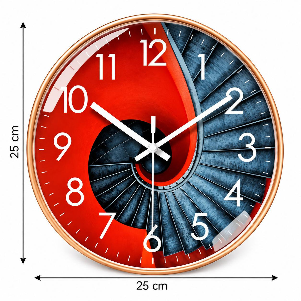 Horloge Murale Moderne Plastique Acrylique | Stairway