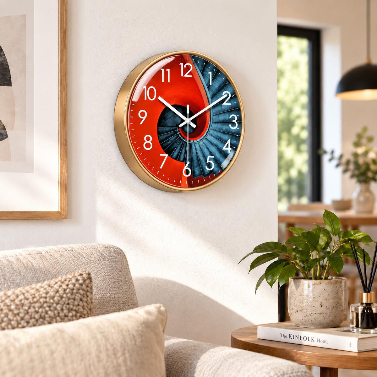 Horloge Murale Moderne Plastique Acrylique | Stairway