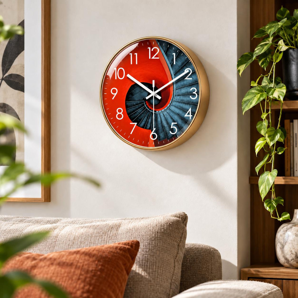 Horloge Murale Moderne Plastique Acrylique | Stairway