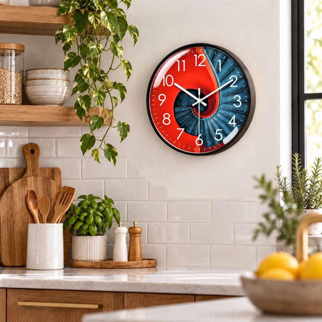 Horloge Murale Moderne Plastique Acrylique | Stairway