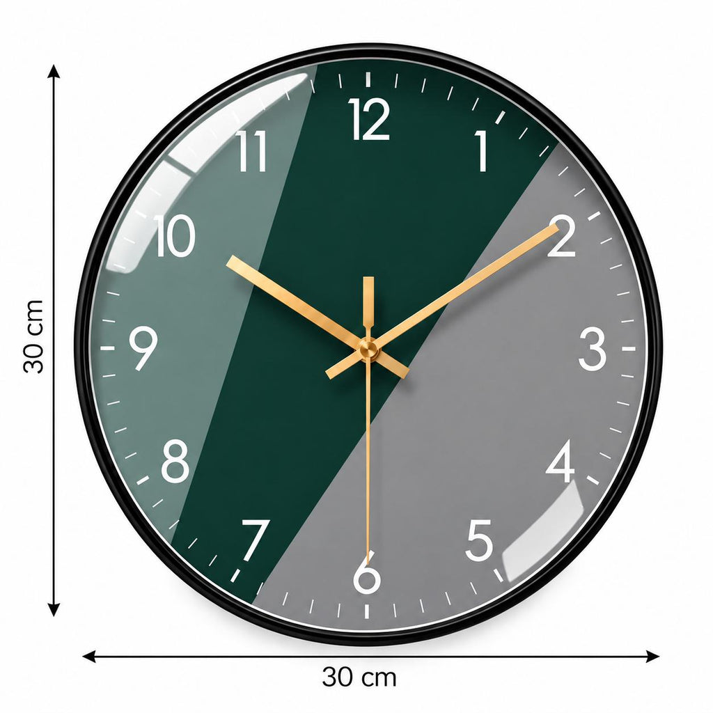 Horloge Murale Moderne Plastique Acrylique | Verdéa
