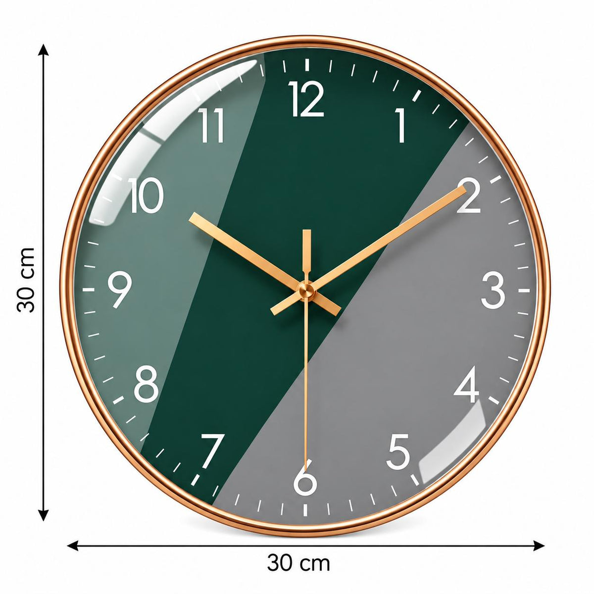 Horloge Murale Moderne Plastique Acrylique | Verdéa