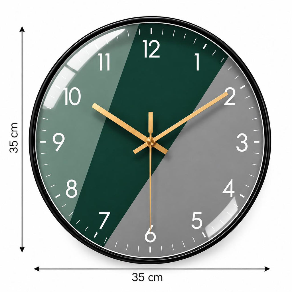 Horloge Murale Moderne Plastique Acrylique | Verdéa