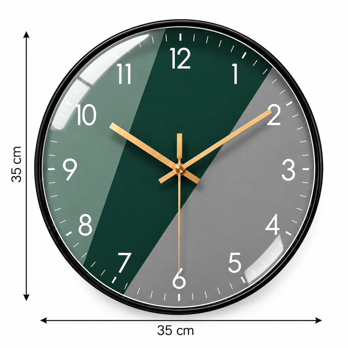 Horloge Murale Moderne Plastique Acrylique | Verdéa