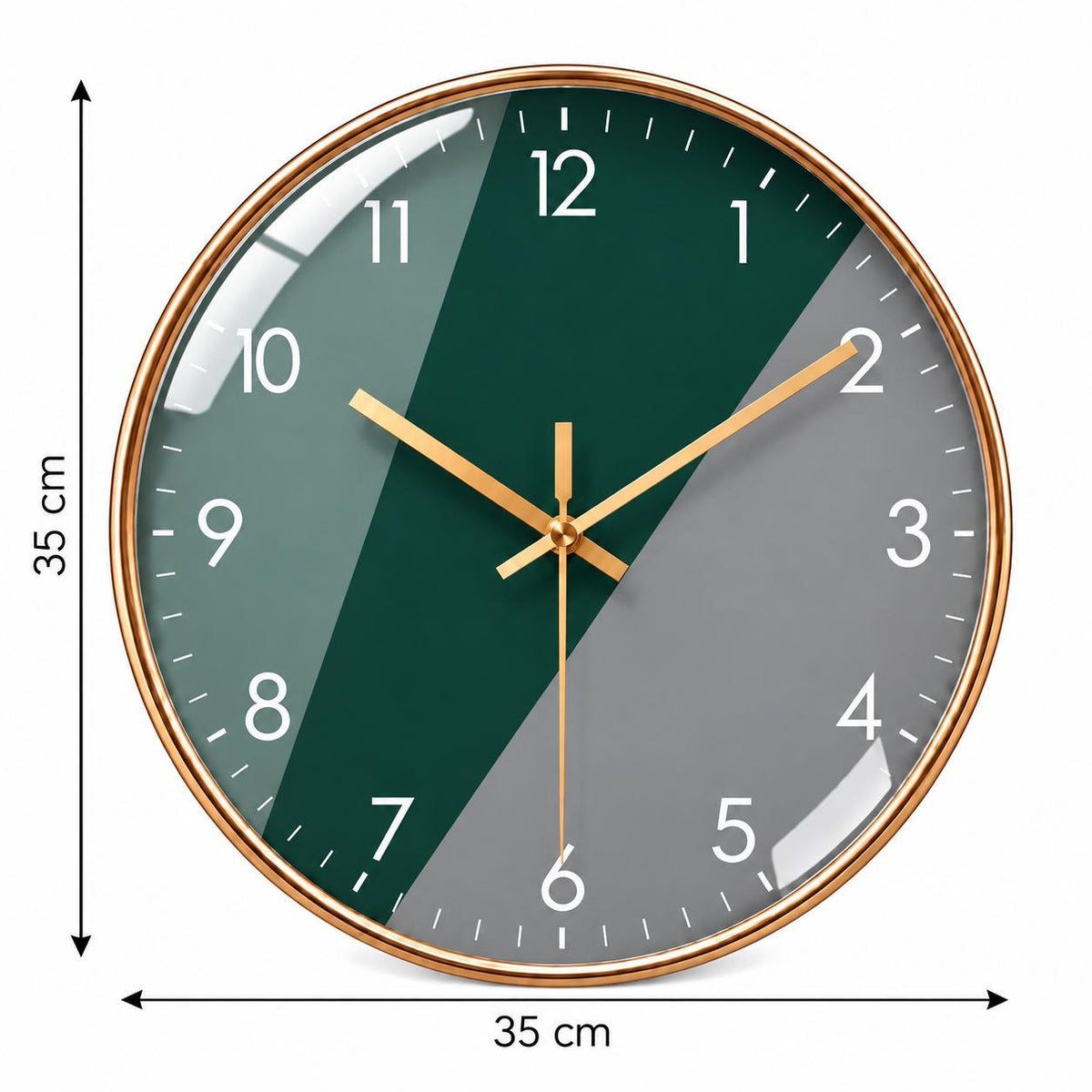 Horloge Murale Moderne Plastique Acrylique | Verdéa