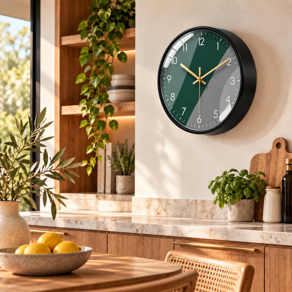 Horloge Murale Moderne Plastique Acrylique | Verdéa