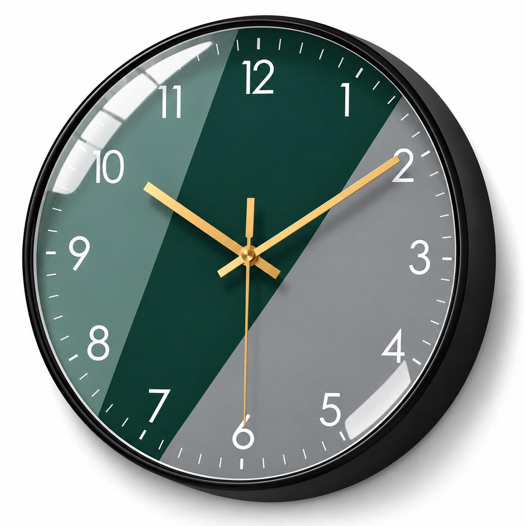 Horloge Murale Moderne Plastique Acrylique | Verdéa