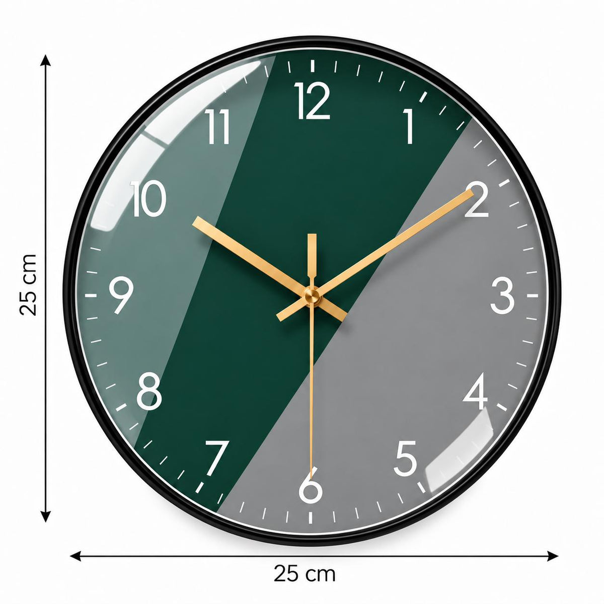 Horloge Murale Moderne Plastique Acrylique | Verdéa