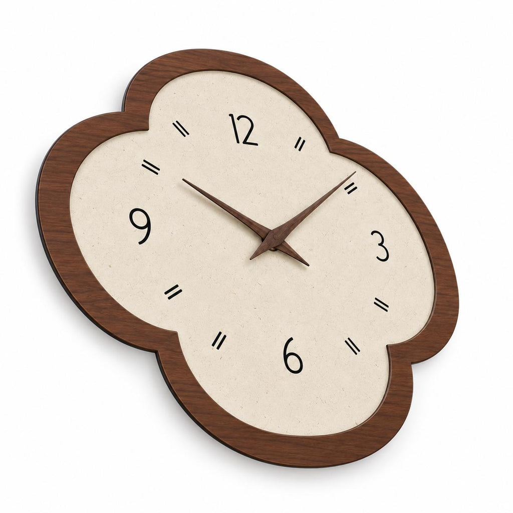 Horloge Murale Vintage Bois | Clover