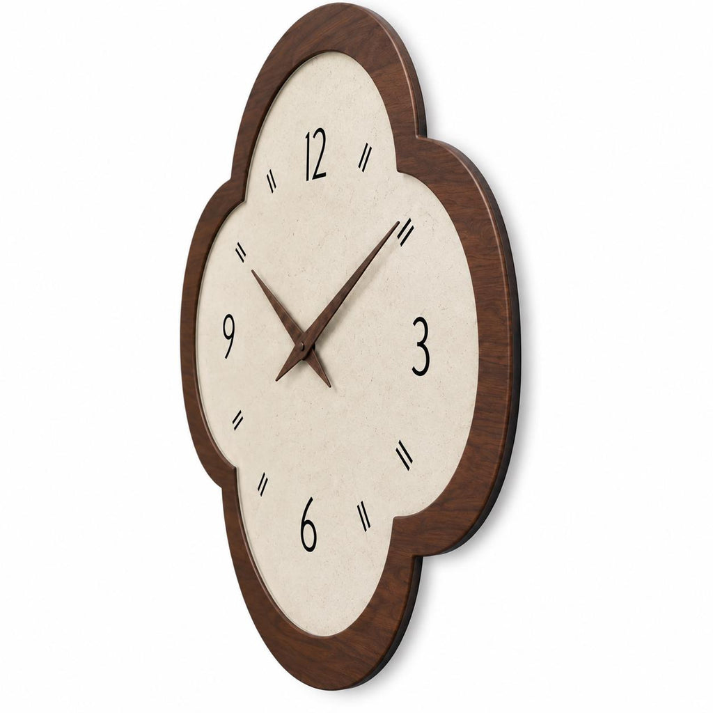 Horloge Murale Vintage Bois | Clover
