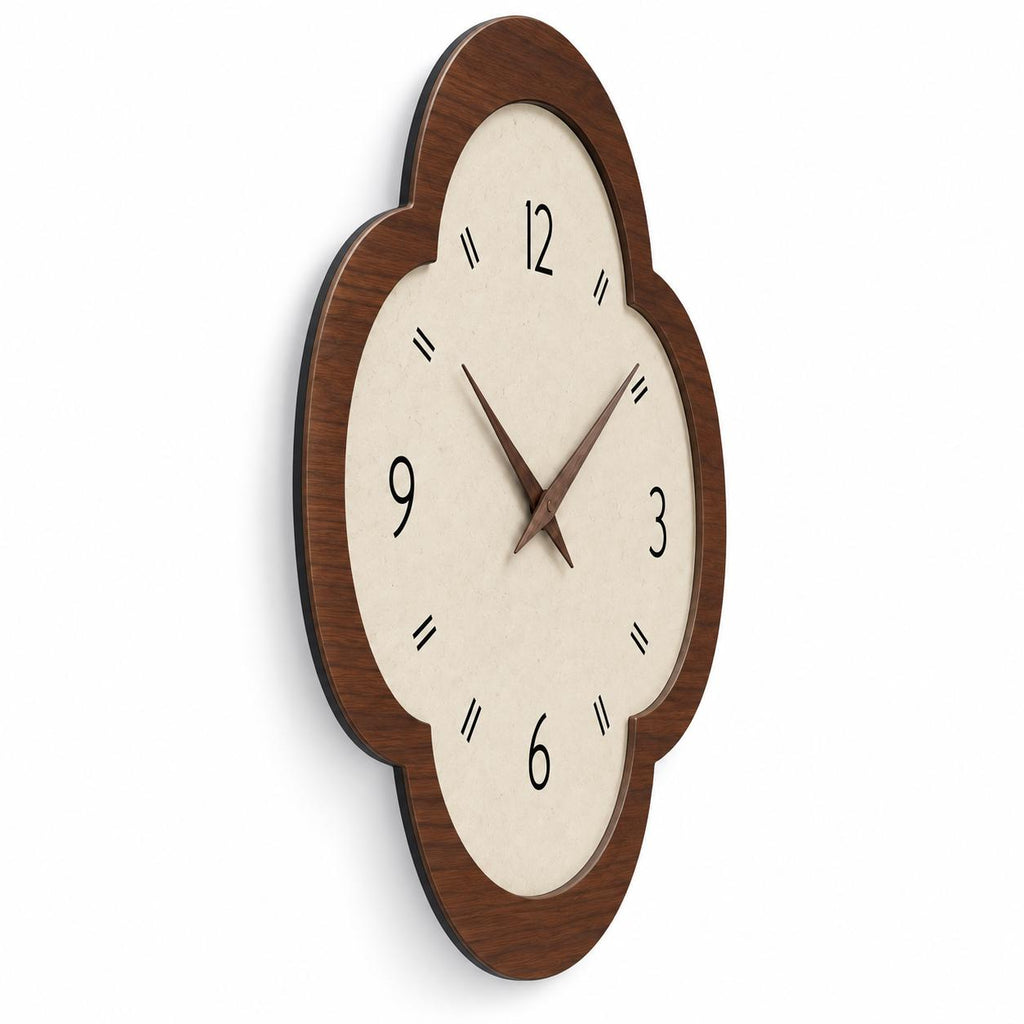 Horloge Murale Vintage Bois | Clover