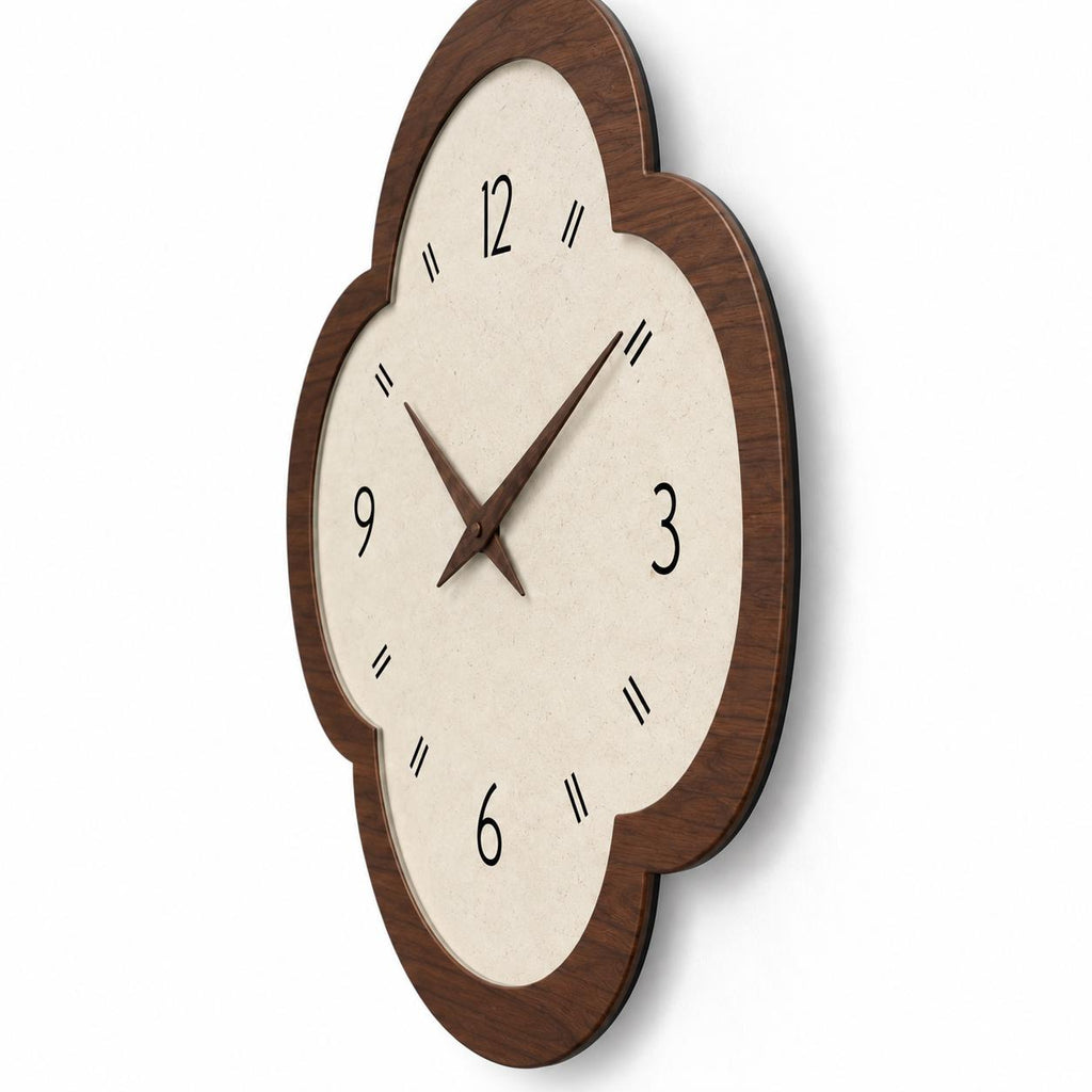 Horloge Murale Vintage Bois | Clover