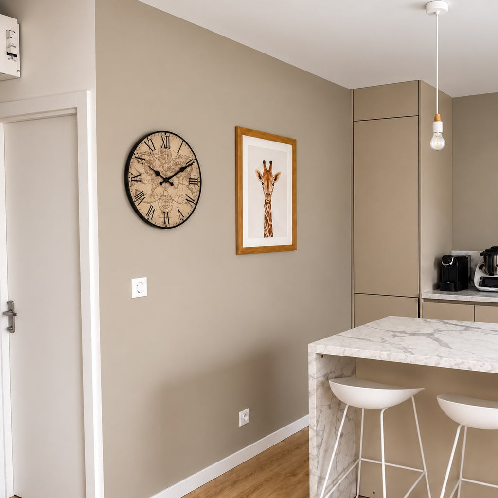 Horloge Murale Vintage Bois | Explorateurs