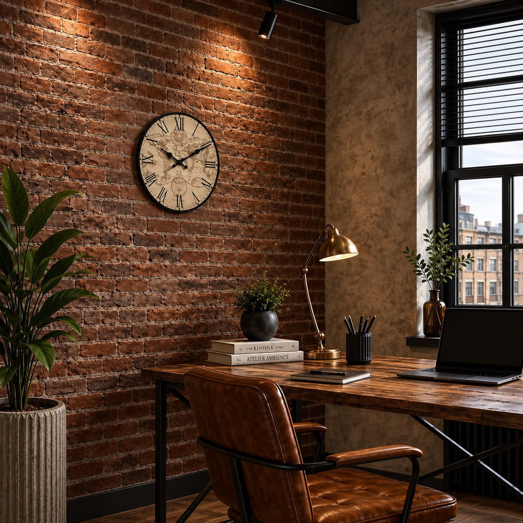 Horloge Murale Vintage Bois | Explorateurs