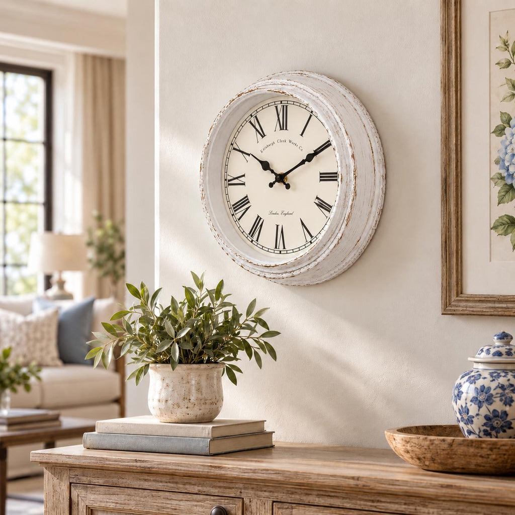 Horloge Murale Vintage Plastique | Edinburgh