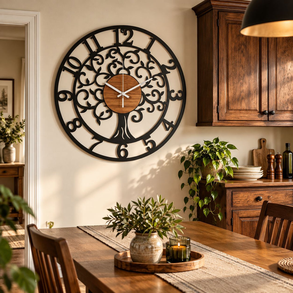 Horloge Murale Design Métal | Forest