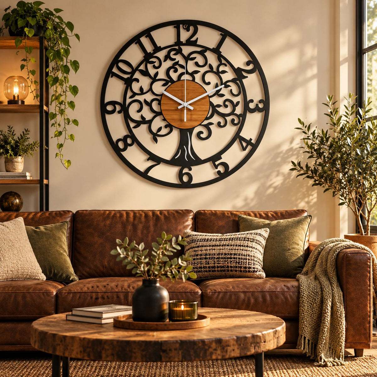 Horloge Murale Design Métal | Forest